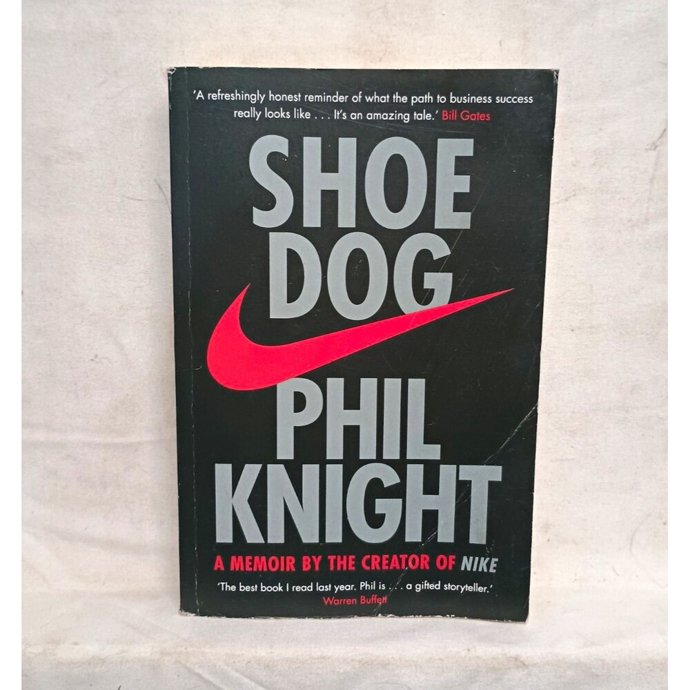 Phil Knight Shoe Dog Nike Memoir 2018 Paperback Business Entrepreneurship
